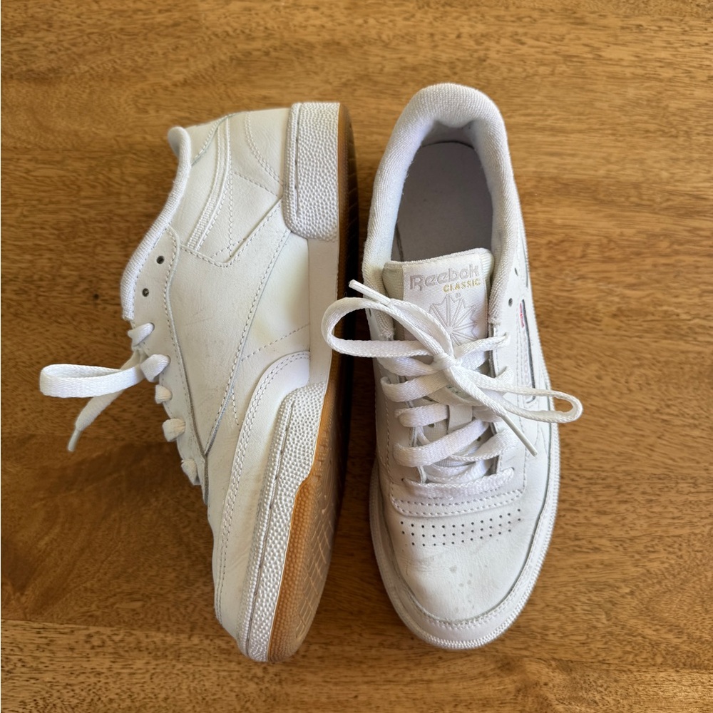 Reebok Classic White Leather Shoes